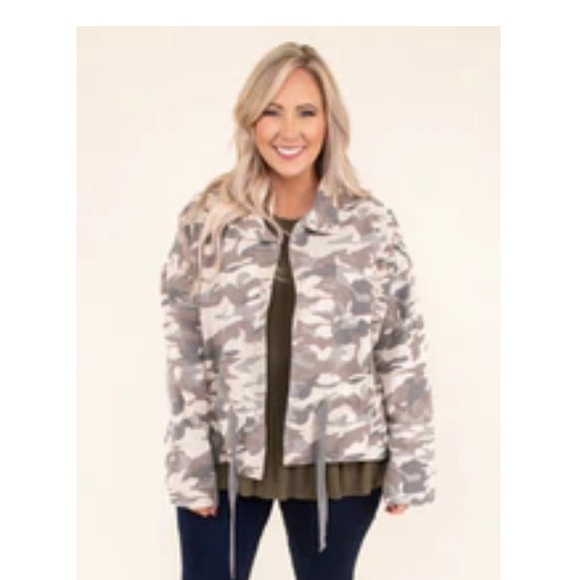 Chic Soul camo light jacket - Picture 2 of 8